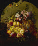 Naturmorte mit Früchten und Blumen - Jean-Baptiste Robie — Ansicht des Kunstwerks
