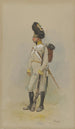 Ein stehender Grenadier der städtischen Garde - Jean-Baptiste Édouard Detaille — Ansicht des Kunstwerks