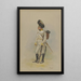 Ein stehender Grenadier der städtischen Garde - Jean-Baptiste Édouard Detaille — gerahmtes Bild an der Wand