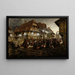 Ladung des 9. Kavallerieregiments im Dorf Morsbronn - Jean-Baptiste Édouard Detaille — gerahmtes Bild an der Wand