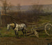 Kutsche mit einem weißen Pferd - Jean-Baptiste Édouard Detaille — Ansicht des Kunstwerks