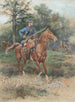 Jäger auf Pferd, Reiter - Jean - Baptiste Édouard Detaille — Ansicht des Kunstwerks