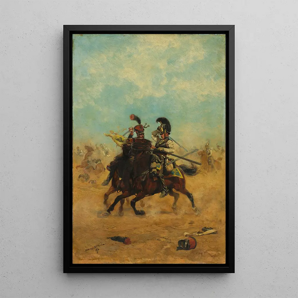 JeanBaptiste douard Detaille - Combat for the Colors.webp