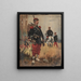 Militäre - Jean-Baptiste Édouard Detaille — gerahmtes Bild an der Wand