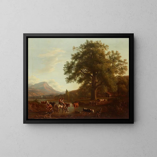 JeanDaniel Huber - Paysage de rivire.webp