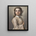 Studie eines Jungen im Brustbild - Jean-Étienne Liotard — gerahmtes Bild an der Wand