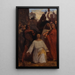 Der Märtyrertod des heiligen Christophorus - Jean-François Brémond — gerahmtes Bild an der Wand