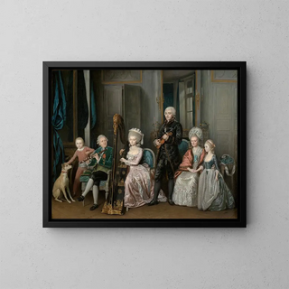 JeanFranois Garneray - Family Portrait Of LouisPhilippe Dorlans 17471793 Duke Of Chartres.webp