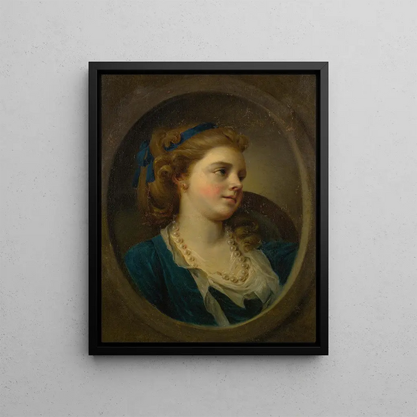 JeanFranois Gilles Colson - Portrait Of A Girl.webp