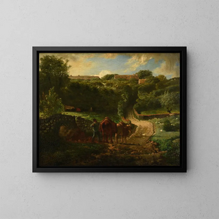 JeanFranois Millet - Hameau Cousin  Grville.webp