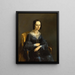Madame Valmont - Jean-François Millet — gerahmtes Bild an der Wand
