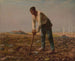Mann mit Hacke - Jean-François Millet — Ansicht des Kunstwerks