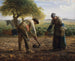 Pflanzkübel für Kartoffeln - Jean-François Millet — Ansicht des Kunstwerks