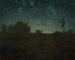 Sternennacht - Jean-François Millet — Ansicht des Kunstwerks