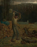 Der Holzfäller - Jean-François Millet — Ansicht des Kunstwerks