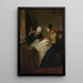 Les Jeunes Couturières - Jean-François Millet — gerahmtes Bild an der Wand