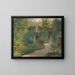 Haus von Thodore Rousseau in Barbizon - Jean-François Millet — gerahmtes Bild an der Wand