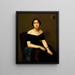 Madame Louis Antoine de Cambourg - Jean-Hippolyte Flandrin — gerahmtes Bild an der Wand
