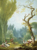 Ein Spiel von Pferd und Reiter - Jean-Honoré Fragonard — Ansicht des Kunstwerks