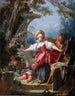 Blind Man's Buff - Jean-Honoré Fragonard — Ansicht des Kunstwerks