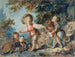 Kinder, die mit zwei Hunden spielen - Jean-Honoré Fragonard — Ansicht des Kunstwerks
