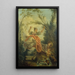 La Bascule - Jean-Honoré Fragonard — gerahmtes Bild an der Wand