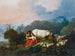 Landschaftsbild mit einem Hirten und einer Hirtin in Ruhe - Jean-Honoré Fragonard — Ansicht des Kunstwerks
