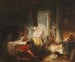 Römisches Innenraum-Gemälde - Jean-Honoré Fragonard — Ansicht des Kunstwerks