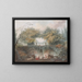 Le Petit Parc - Jean-Honoré Fragonard — gerahmtes Bild an der Wand