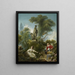 Le Progrès de l'Amour La Rencontre - Jean-Honoré Fragonard — gerahmtes Bild an der Wand