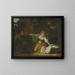 Junge Waschfrauen - Jean-Honoré Fragonard — gerahmtes Bild an der Wand