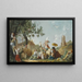 Die Vergnügungen der Kindheit - Jean-Jacques Bachelier — gerahmtes Bild an der Wand