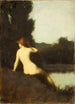 Eine Badende Echo - Jean-Jacques Henner — Ansicht des Kunstwerks