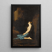 La Madeleine - Jean-Jacques Henner — gerahmtes Bild an der Wand