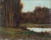 Landschaft Elsass mit Teich - Jean-Jacques Henner — Ansicht des Kunstwerks