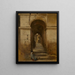 Gasse in Rom - Jean - Jacques Henner — gerahmtes Bild an der Wand