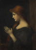 Junge Frau im Gebet - Jean-Jacques Henner — Ansicht des Kunstwerks