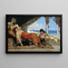 La Favorite de l'émir - Jean-Joseph Benjamin-Constant — gerahmtes Bild an der Wand