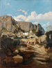 Ansicht des Klosters von Capri - Jean-Joseph-François Bellel — Ansicht des Kunstwerks
