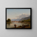 Grenoble - Jean-Joseph-Xavier Bidauld — gerahmtes Bild an der Wand