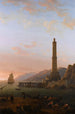 Der Leuchtturm von Genua - Jean-Joseph-Xavier Bidauld — Ansicht des Kunstwerks