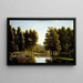 Der Park in Mortefontaine - Jean-Joseph-Xavier Bidauld — gerahmtes Bild an der Wand