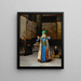 Ein Sultan im Gebet - Jean-Léon Gérôme — gerahmtes Bild an der Wand