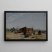 Ein Lager vor Konstantinopel - Jean-Léon Gérôme — gerahmtes Bild an der Wand
