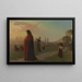 Dante - Jean-Léon Gérôme — gerahmtes Bild an der Wand