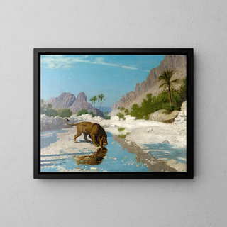 JeanLon Grme - Lion in the Desert.webp