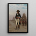 Napoleon in Ägypten - Jean-Léon Gérôme — gerahmtes Bild an der Wand