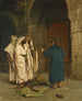 Ein alter Jude mit drei Arabern - Jean-Léon Gérôme — Ansicht des Kunstwerks