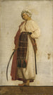 Personnage, das die Türkei symbolisiert - Jean-Léon Gérôme — Ansicht des Kunstwerks