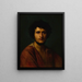 Studie eines Porträts von Giacomo Orlandi aus Subiaco - Jean-Léon Gérôme — gerahmtes Bild an der Wand